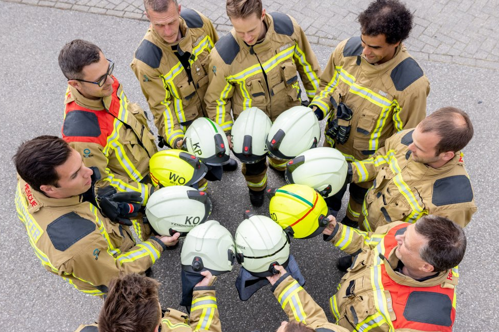 Pompier word je hier groep helmen 2022
