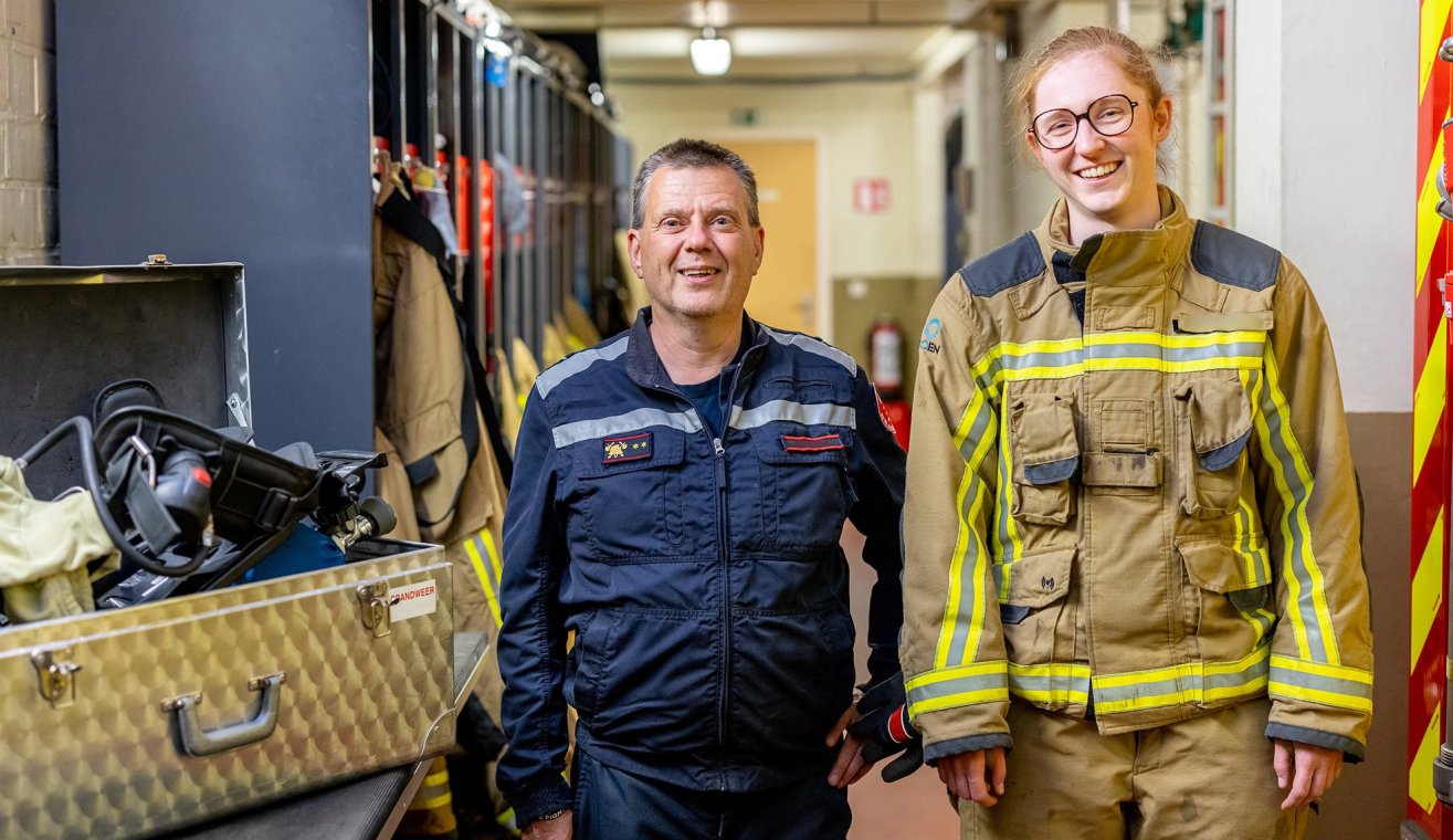 Pompier word je hier Philip en Nette 2022